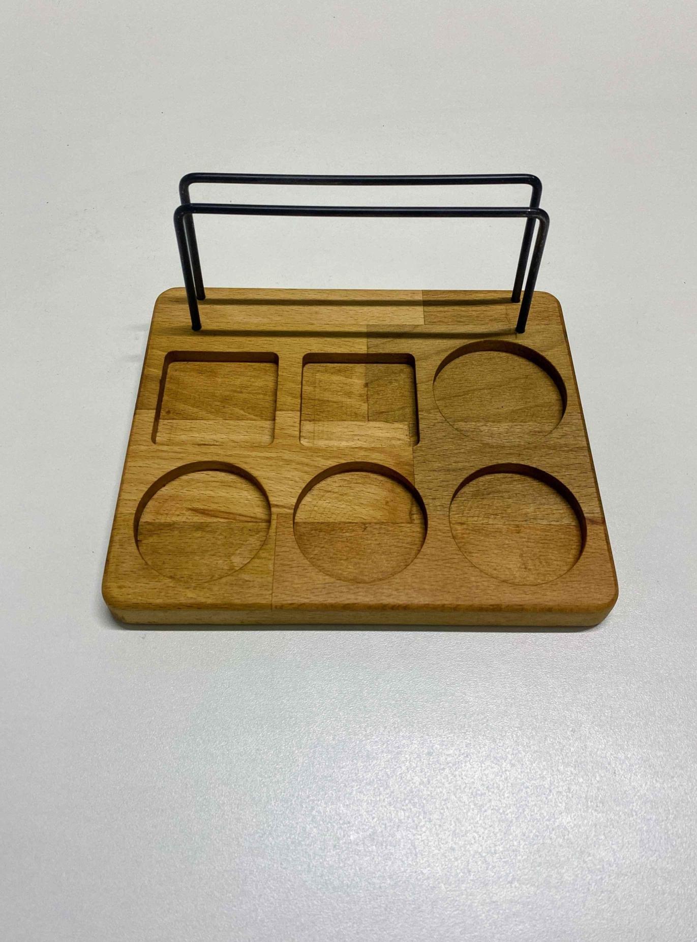 LİVABORD AHŞAP MENAJ TAKIMI LBMNJ008