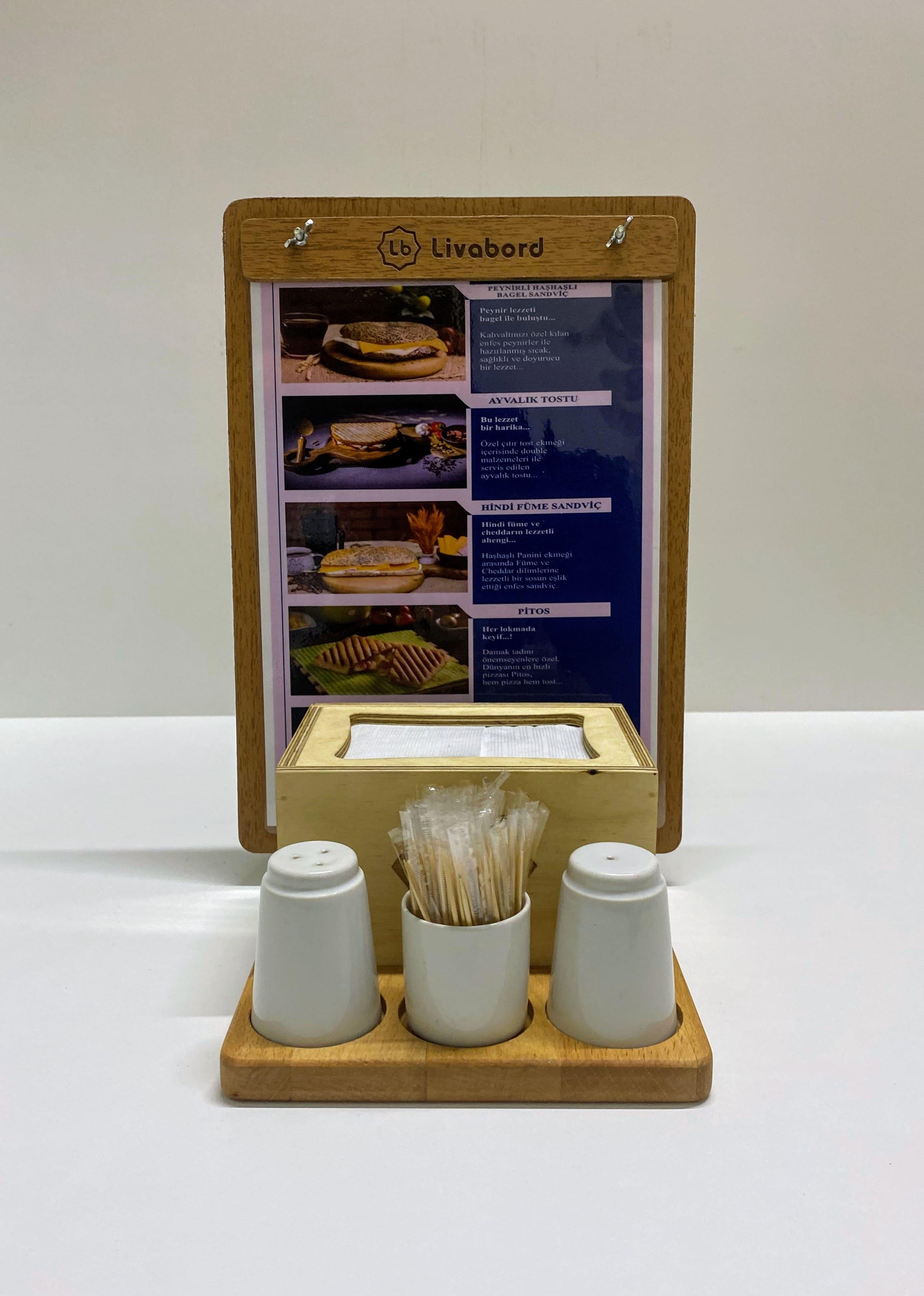 LİVABORD AHŞAP MENAJ TAKIMI LBMNJ005