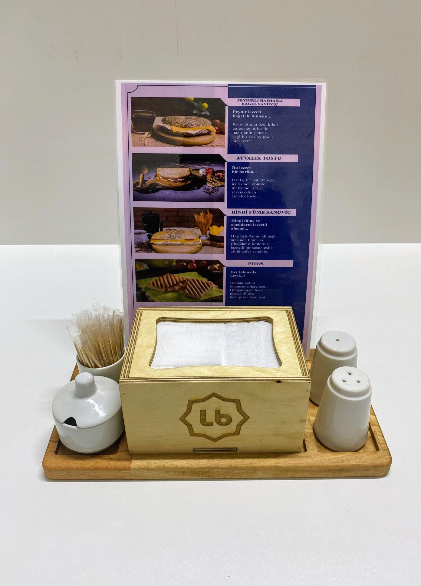 LİVABORD AHŞAP MENAJ TAKIMI LBMNJ002