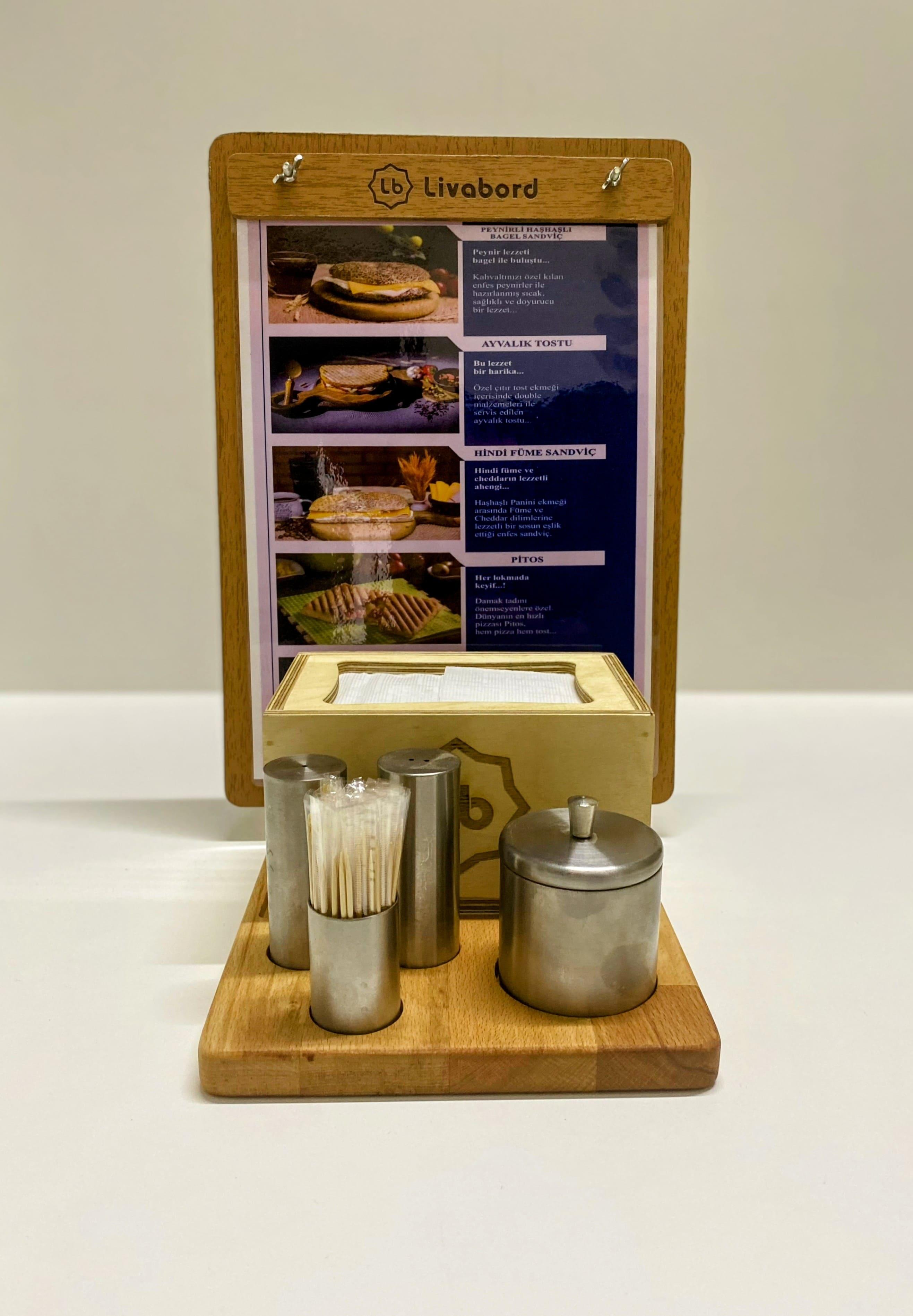 LİVABORD AHŞAP MENAJ TAKIMI LBMNJ006