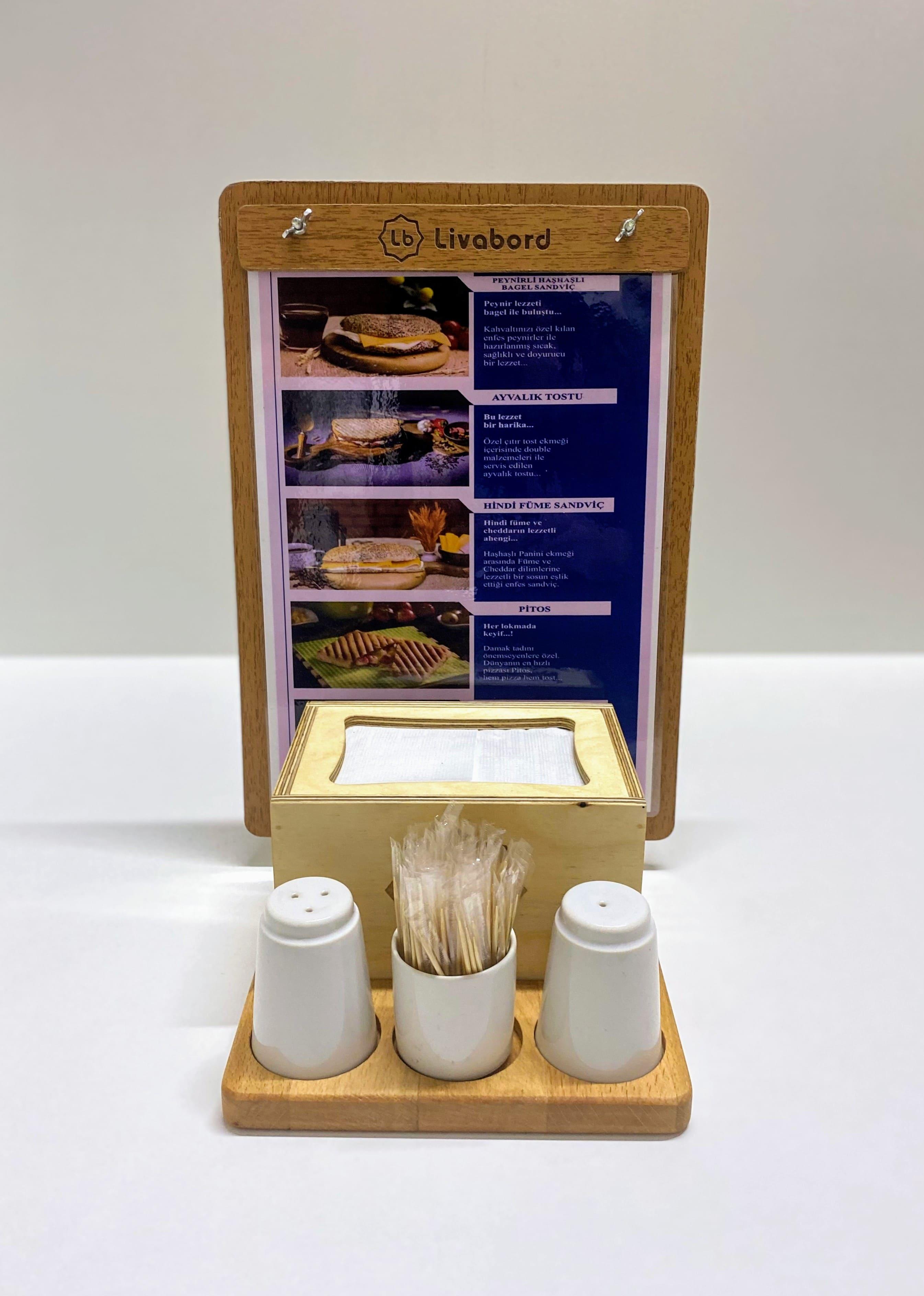 LİVABORD AHŞAP MENAJ TAKIMI LBMNJ005