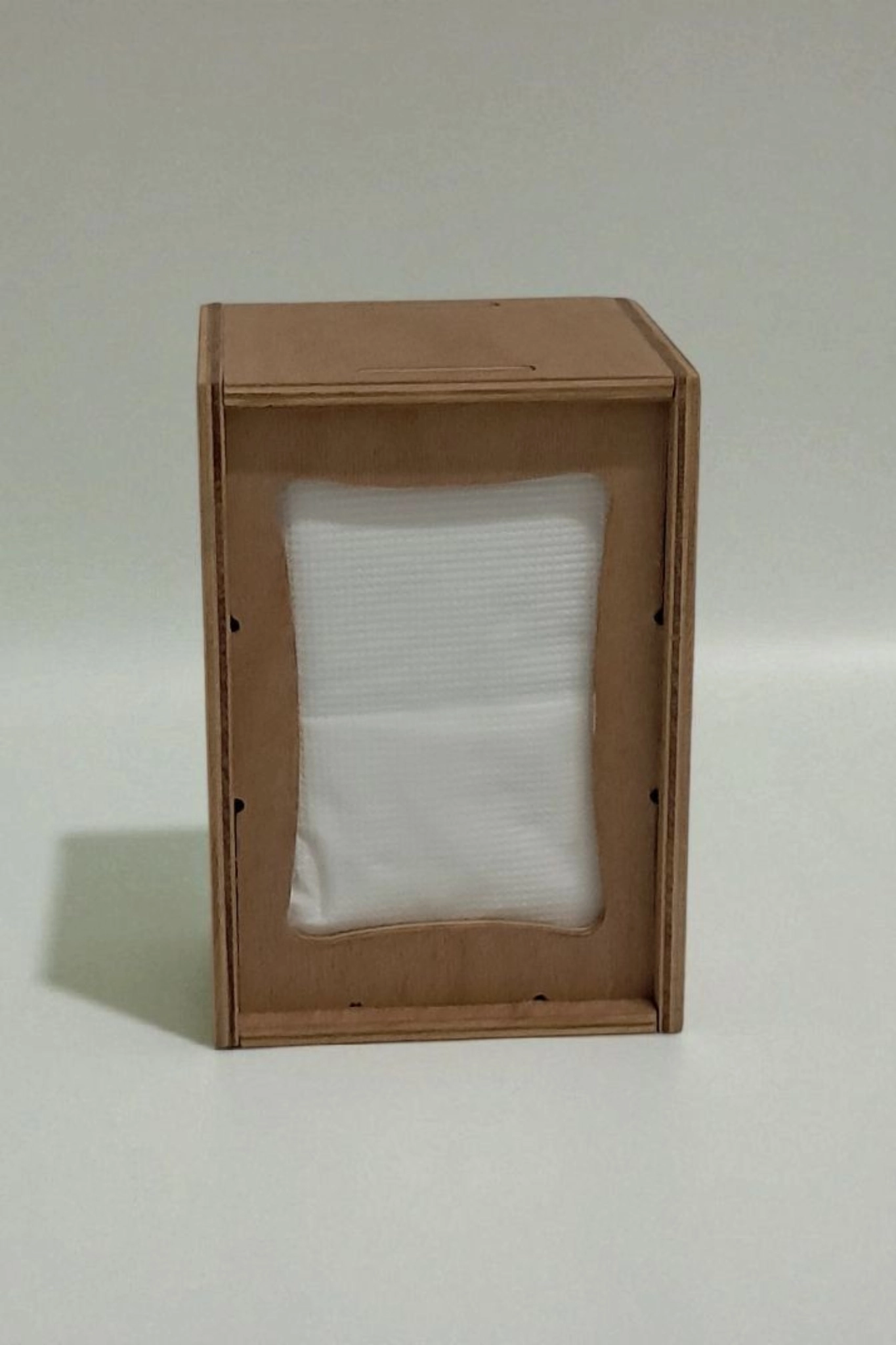 LİVABORD AHŞAP DİSPENSER DİKEY PEÇETELİK LBPCT001