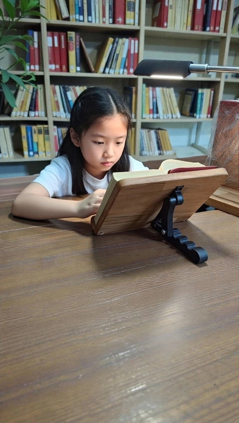 AHŞAP KİTAP OKUMA, DERS ÇALIŞMA VE TABLET STANDI LBKTPSTND02